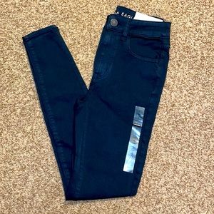American Eagle Hi-Rise super stretch jeans! Size 2